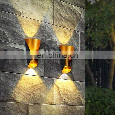 New 6W 10W Outdoor Waterproof IP65 COB LED Porch Lights Modern Home Decor Up Down Aluminum Wall Lamp