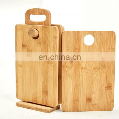 Customized Kitchen Household Multi-functional Organic Bamboo Cutting Vegetable Board