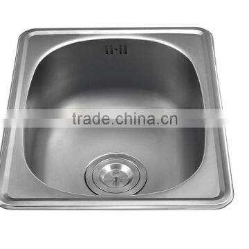 Single bowl stainless steel kitchen sink