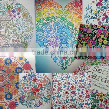 all kinds of secret garden hand drawing color books in english and korean version enchanted forest fantastic painting relax book