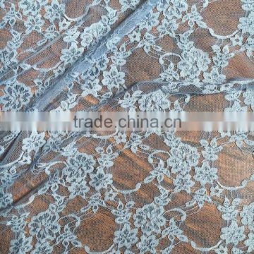 best selling whosale woven technics elastic/strech nylon material lace fabric