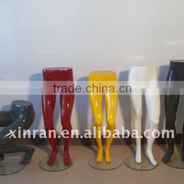 fashion and realistic mannequin legs for trousers/ leg mannequins