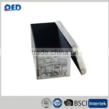 Durable Large Capacity Storage Box Stool