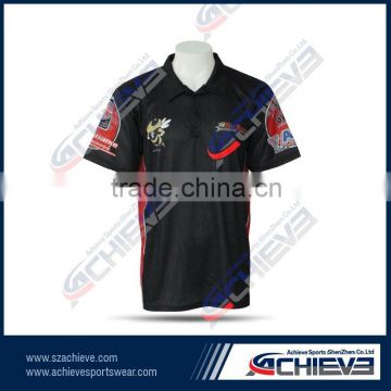 Professional sale elegant plain black sublimation cricket jerseys