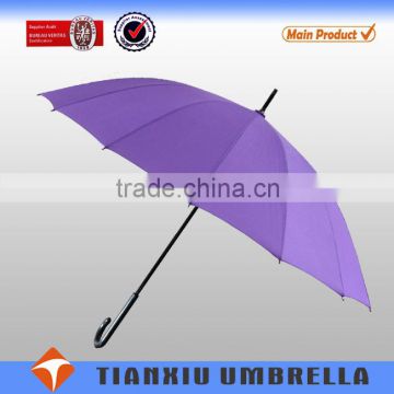 purple 27"x8K wholesale straight umbrellasmall decorative umbrellas, auto open straight promotional umbrella