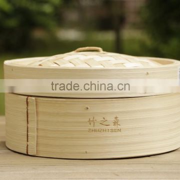 factory direct printed inch bamboo steamer for corn