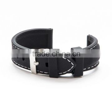 Silicone wristband watch band for adult smart watch