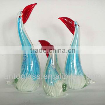 decorative glass bird,multicolor bird,Largirostrornis