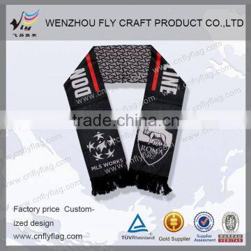 Hot selling custom soccer promotion sports scarf