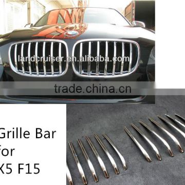 grill chrome bar for 2014 B*M-W x5 F15
