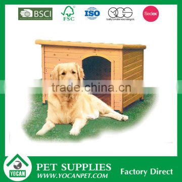 Well-designed wooden dog house for sale