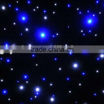 RGB led start cloth light/ led star curtain