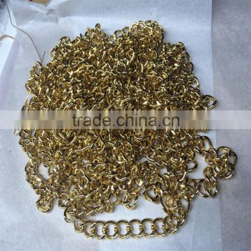 Metal chain for bag handle purse chain