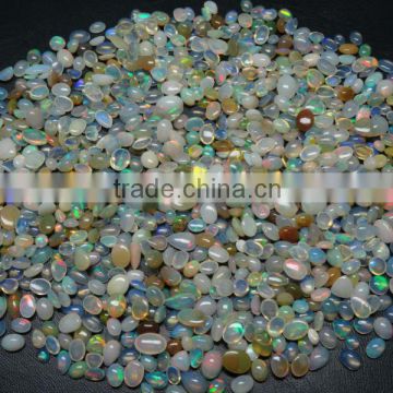 opal cabs, mixed shape, mm size
