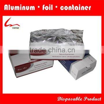 Hotel Use Pop-Up Interfolded Aluminum Foil Wrap Sheets