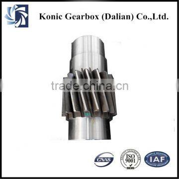 Manual customized transmission reverse helical gear shaft of China manufacturer