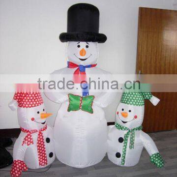 air blown decoration snowman