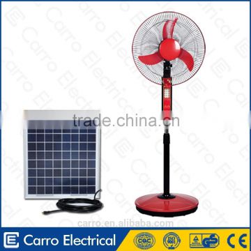 Carro Electrical 16inch 12v 15w solar fan with adapter DC-12V16B