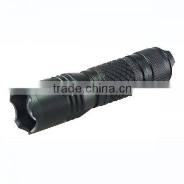 hot sales high power aluminium led torch flashlight, lighting led with adjustable convex lens