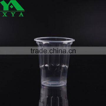 custom printed logo cheap clear solo plastic tube cups