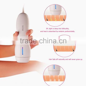 DEESS IPL 3 functions in 1 skin care machine for hair removal, skin rejuvenation and acne clearance
