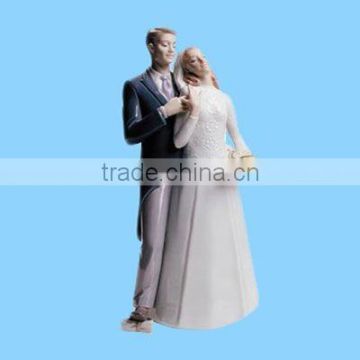 porcelain bride and groom wedding figurines