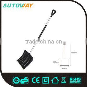 wooden handle PP blades snow shovel