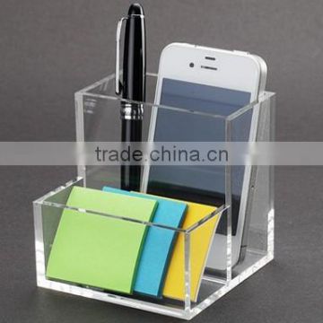 Handmade Transparent Acrylic Memo Cube Holder