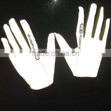 Alibaba China safety water night reflective glow glove