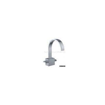 Sell Fashion Double Handle Basin Faucet