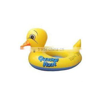 Promotional PVC Inflatable duck cartoon water toy for kid toys,animal cartoon pvc toys