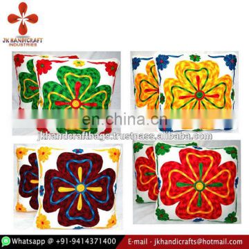 Wholesale Hand Embroidered Suzani Cushion Covers Couch Pillow Covers