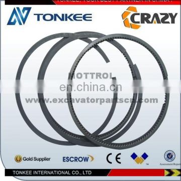 High quality 4JB1 engine piston ring .rings piston 4JB1 for excavator spare parts