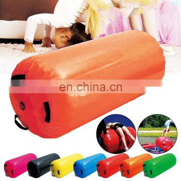 Airtrack Inflatable Gym Jump Yoga Exercise Mattress Floor Roller Air Barrel For Gymnastics