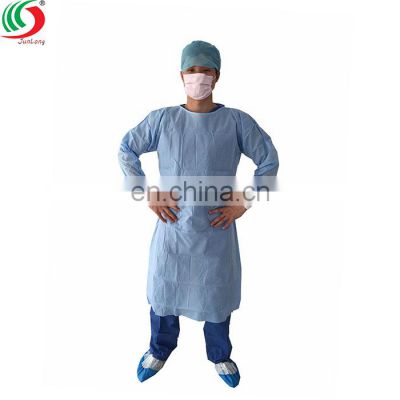 High Quality Waterproof Sterile Disposable PP Medline Surgical Gowns with Knitted Cuff