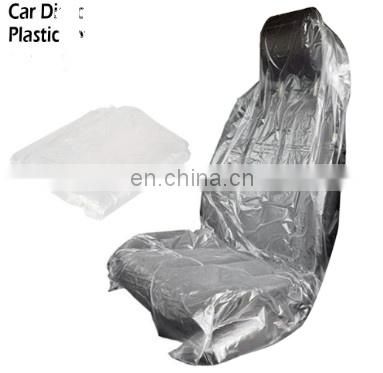 Car Seat Cover Set 5 In 1 Clean Set Airplane Seat Cover Disposable Plastic Seat Cover