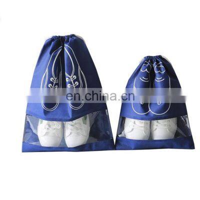 Eco Friendly Drawstring Bag Non Woven for Shoes with Your Logo