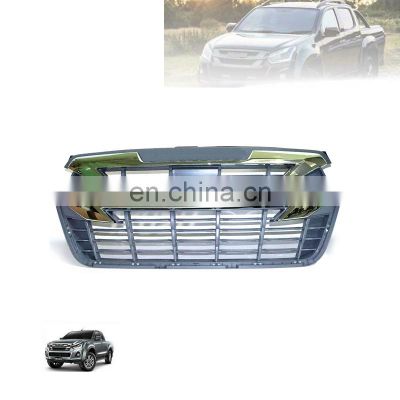 GELING Modified Durable Replacement ABS Plastic 2WD Upper Level Car Grille For ISUZU DMAX'2020