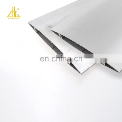 ZHONG LIAN aluminium alloy rolling water proof profile for water proof cover system with led strip design