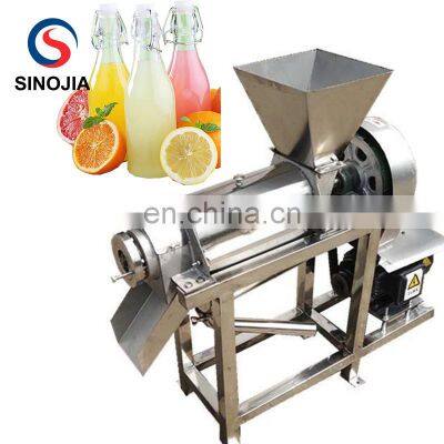 China Manufacture Orange Juicer Extractor Machine / Apple Juicer Machine / Industrial Juicer Extractor Machine