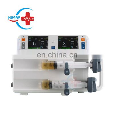 HC-G045F Medical equipment Double Channel ICU syringe Pump dual channel infusion pump for sale