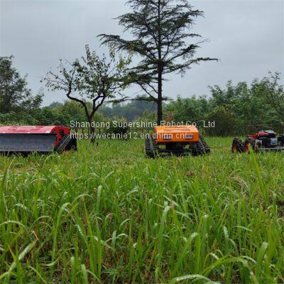 radio controlled lawn mower for sale, China tracked remote control lawn mower price, rc mower price for sale