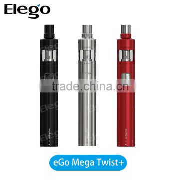 High Quality Joyetech ego mega twist+ 2300mah ego starter kit * ego aio kit large stock