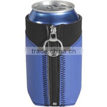 Promotional Neoprene Can Cooler with Zipper