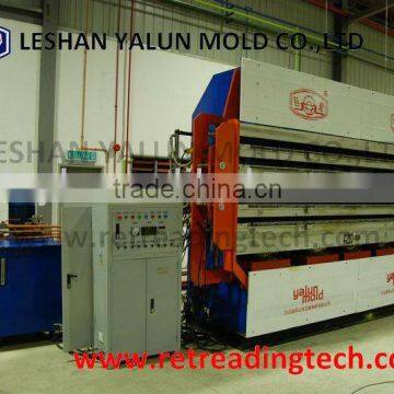 YLT precured tread curing press for sale