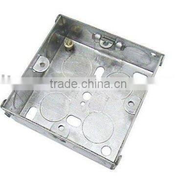 BS standard metal box(1Gang 25mm)