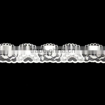 small size high quality elastic nylon spandex lace trim