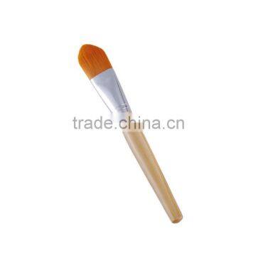 Bamboo handle with nylon hair mask brushes