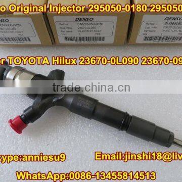 Denso Common Rail Injector 295050-0180 295050-0181 295050-0520 for TOYOTA Hilux 23670-0L090 23670-09350