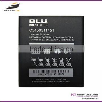 [Somostel] Manufacture Cell phone battery for Blu, Mobile phone backup battery for cell